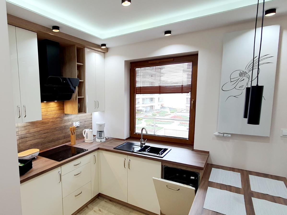 Ferienwohnung Park Grzegorzki Krakau Exterior foto